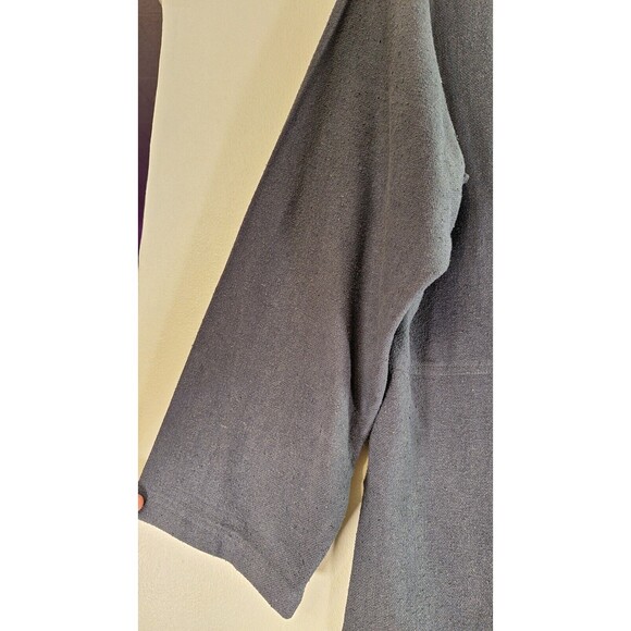 Vtg PAUL REID Silk Textured Button Up Jacket Women Sz S Quiet Luxury Workwear - Picture 7 of 8